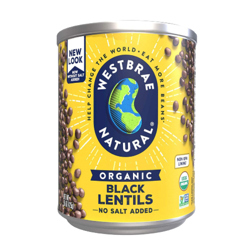 Organic Black Lentils